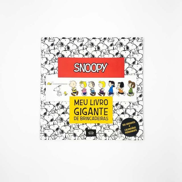 Snoopy Meu Livro Gigante de Brincadeiras