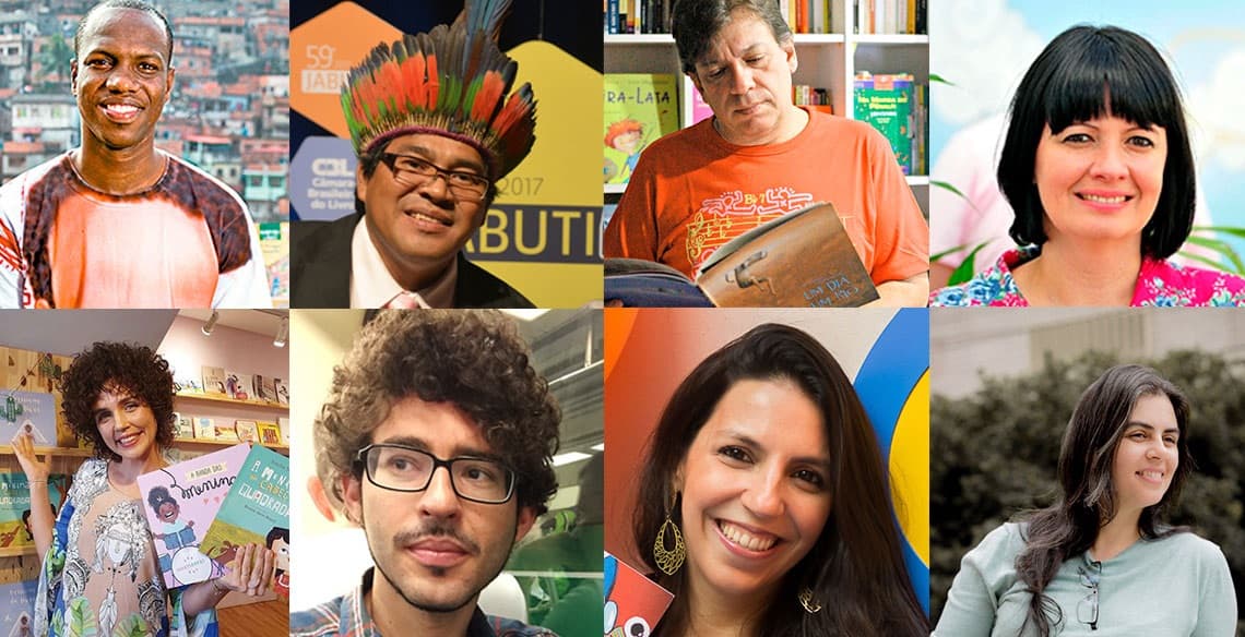 10 autores brasileiros enviados pela Leiturinha