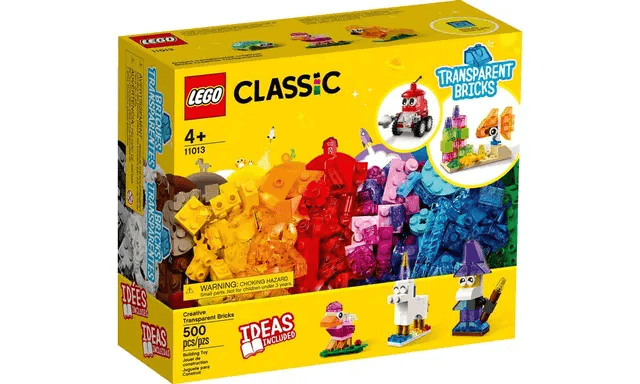 Blocos Transparentes Criativos - Lego Classic